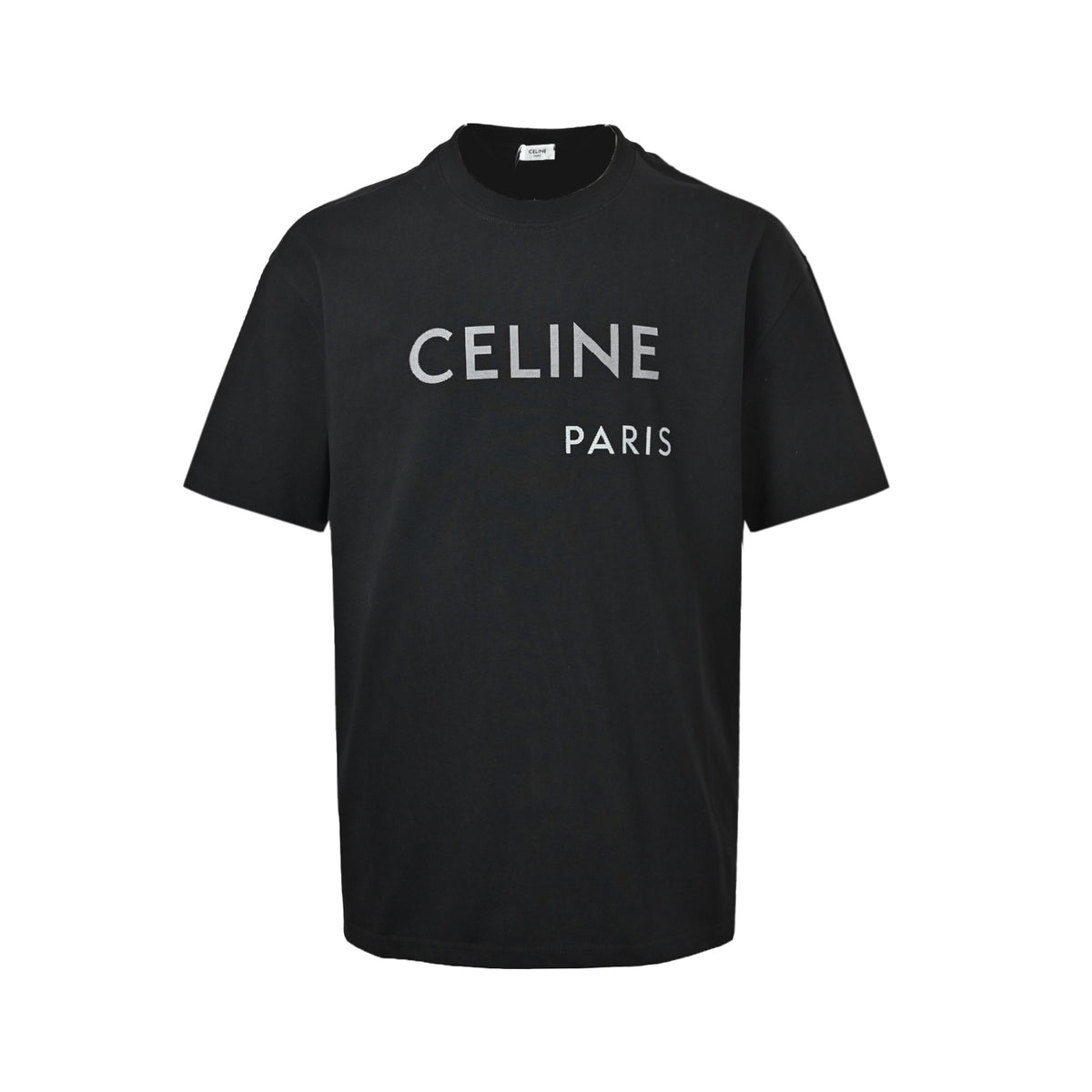 Celine 26ss letter logo printed short sleeves