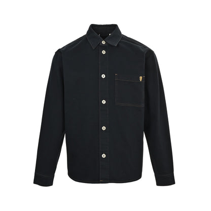 Burberry 25ss shield lapel denim shirt jacket