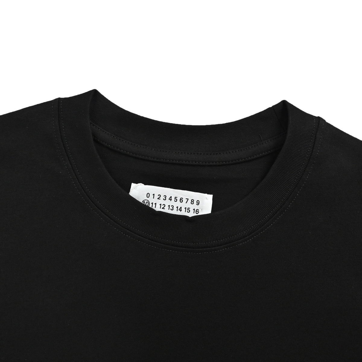 Maison Margiela back digital ghost print short sleeves