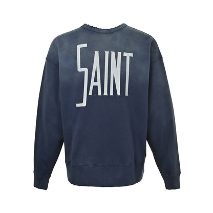 SAINT MICHAEL Fantasy Mickey printed crew neck sweatshirt