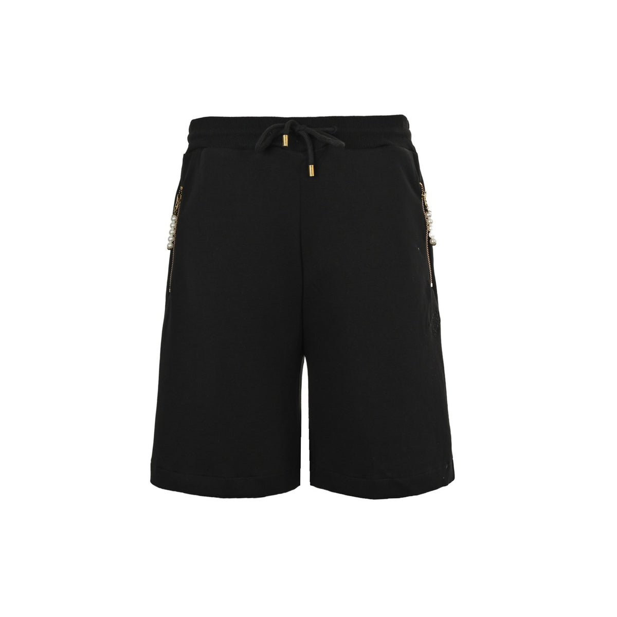 Louis Vuitton 24ss pearl pendant embroidered shorts