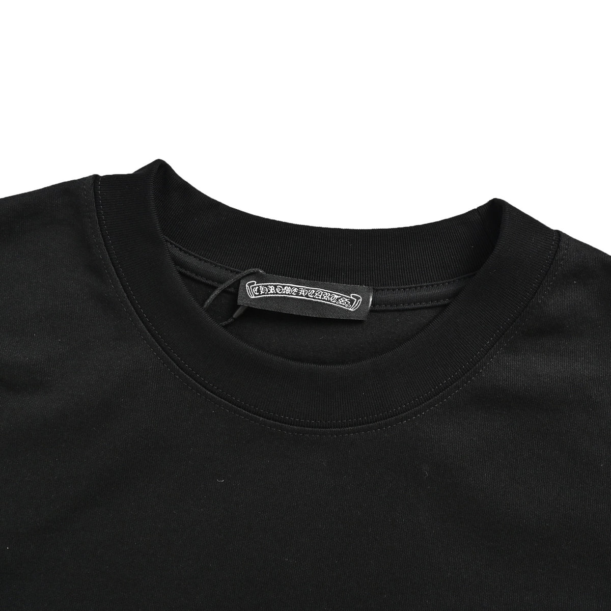 Chrome Hearts/Chrome Heart No. 33 hollow heavy woven embroidered short sleeves on the back
