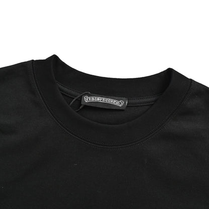 Chrome Hearts/Chrome Heart No. 33 hollow heavy woven embroidered short sleeves on the back