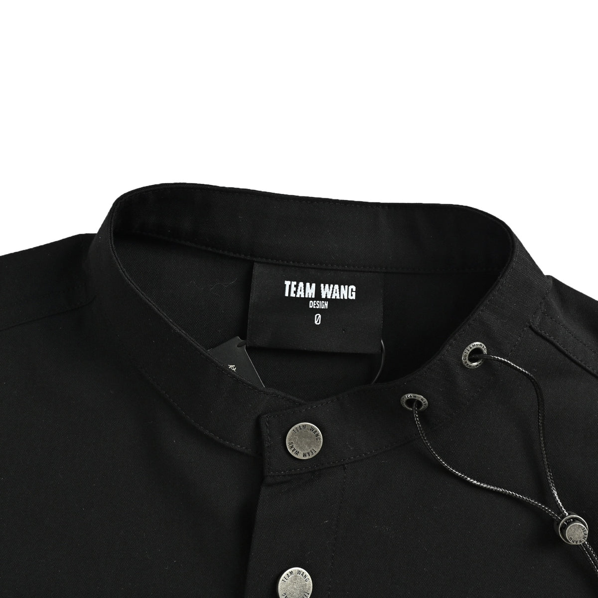 TEAM WANG Double Circle Neck Long Sleeve Shirt