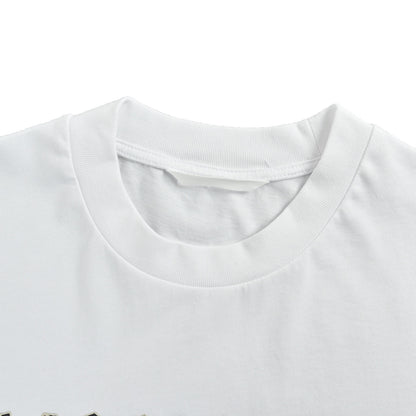 Moncler/Mask Line Printed Short Sleeves