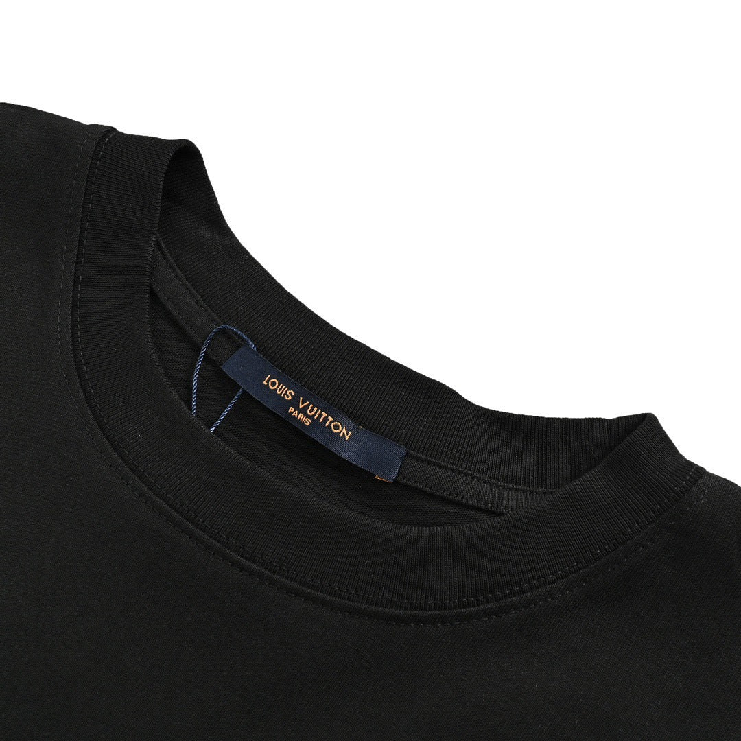 Louis Vuitton 23ss cloud presbyopia large letter foam short sleeves
