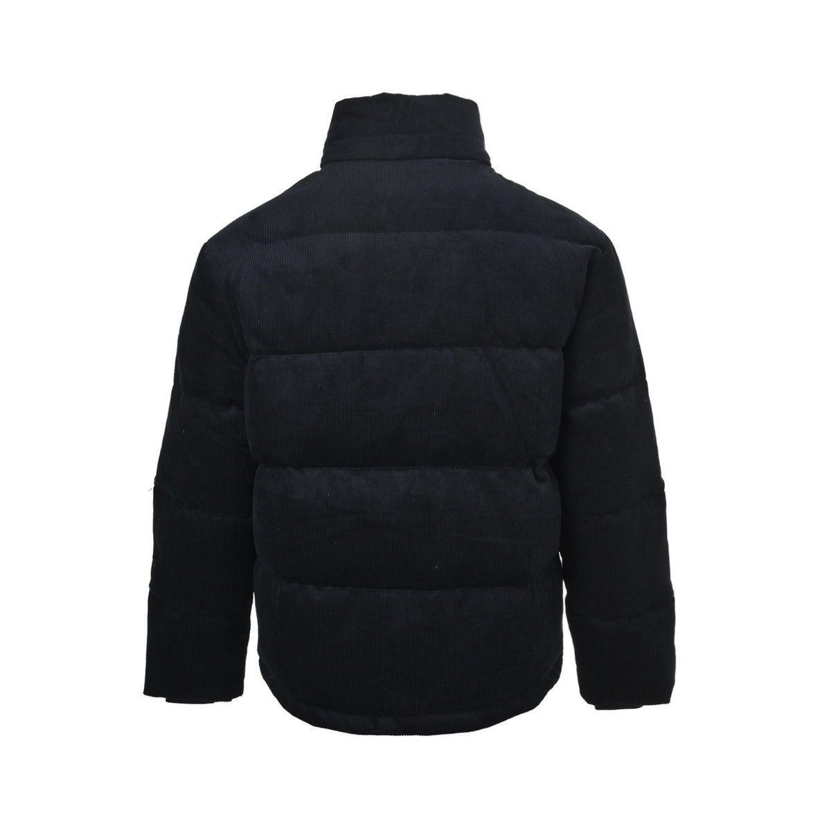 Burberry War Horse Leather Corduroy Stand Collar Down Jacket