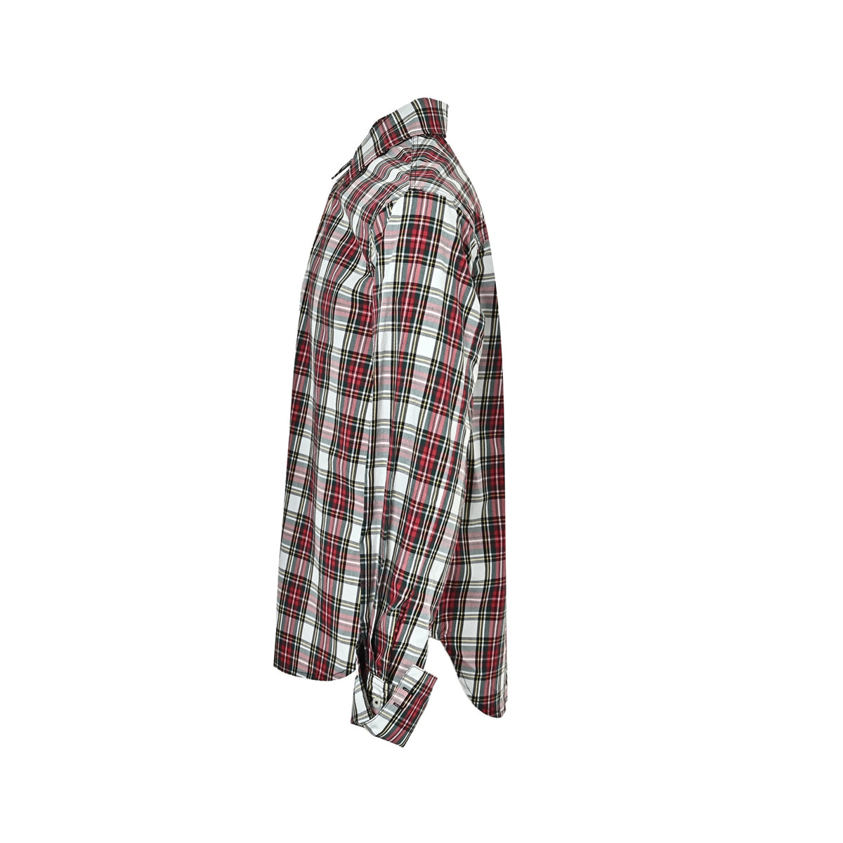 Cèline/Céline red and white striped long-sleeved shirt