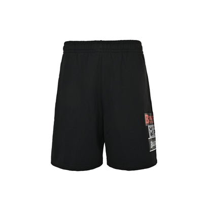 Balenciaga 26ss side logo printed shorts