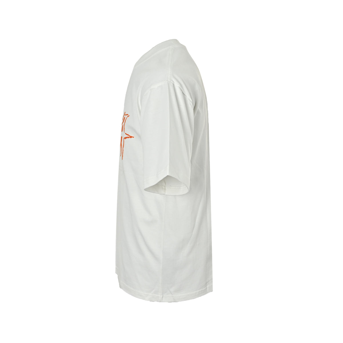 Balenciaga Gothic letter logo printed short sleeves