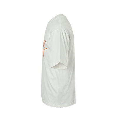 Balenciaga Gothic letter logo printed short sleeves