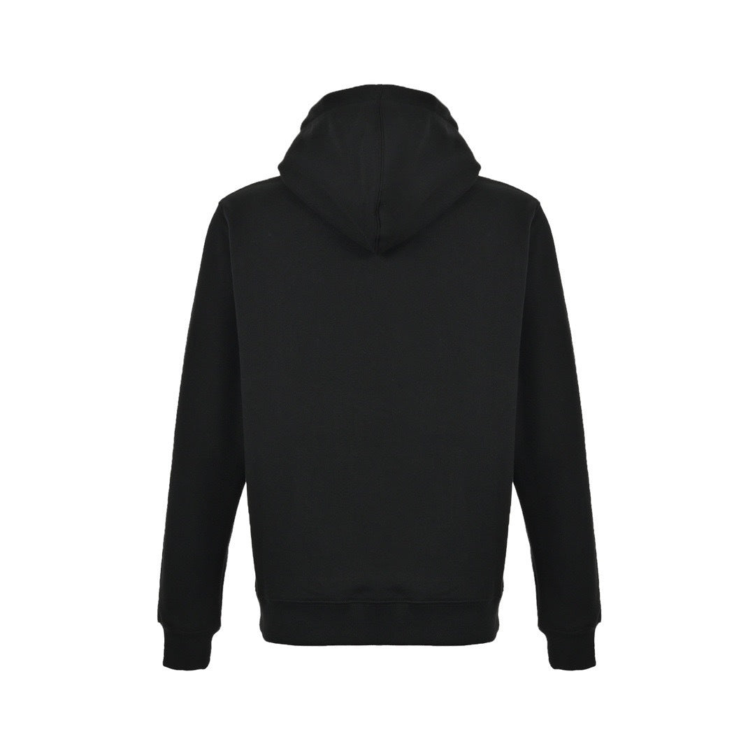 Dior 22Fw gradient floral letter embroidery hooded sweatshirt