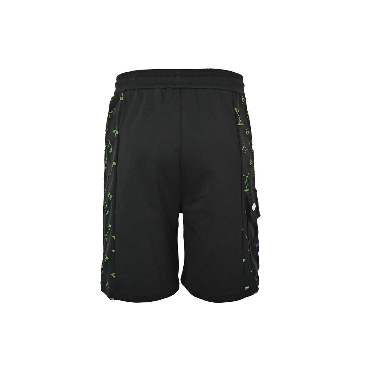 Louis Vuitton presbyopia burnt flower overalls shorts
