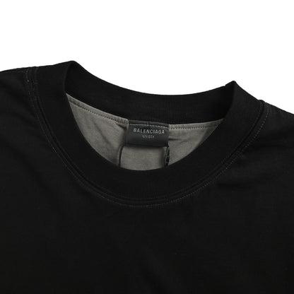 Balenciaga embroidered ring short sleeves on both arms