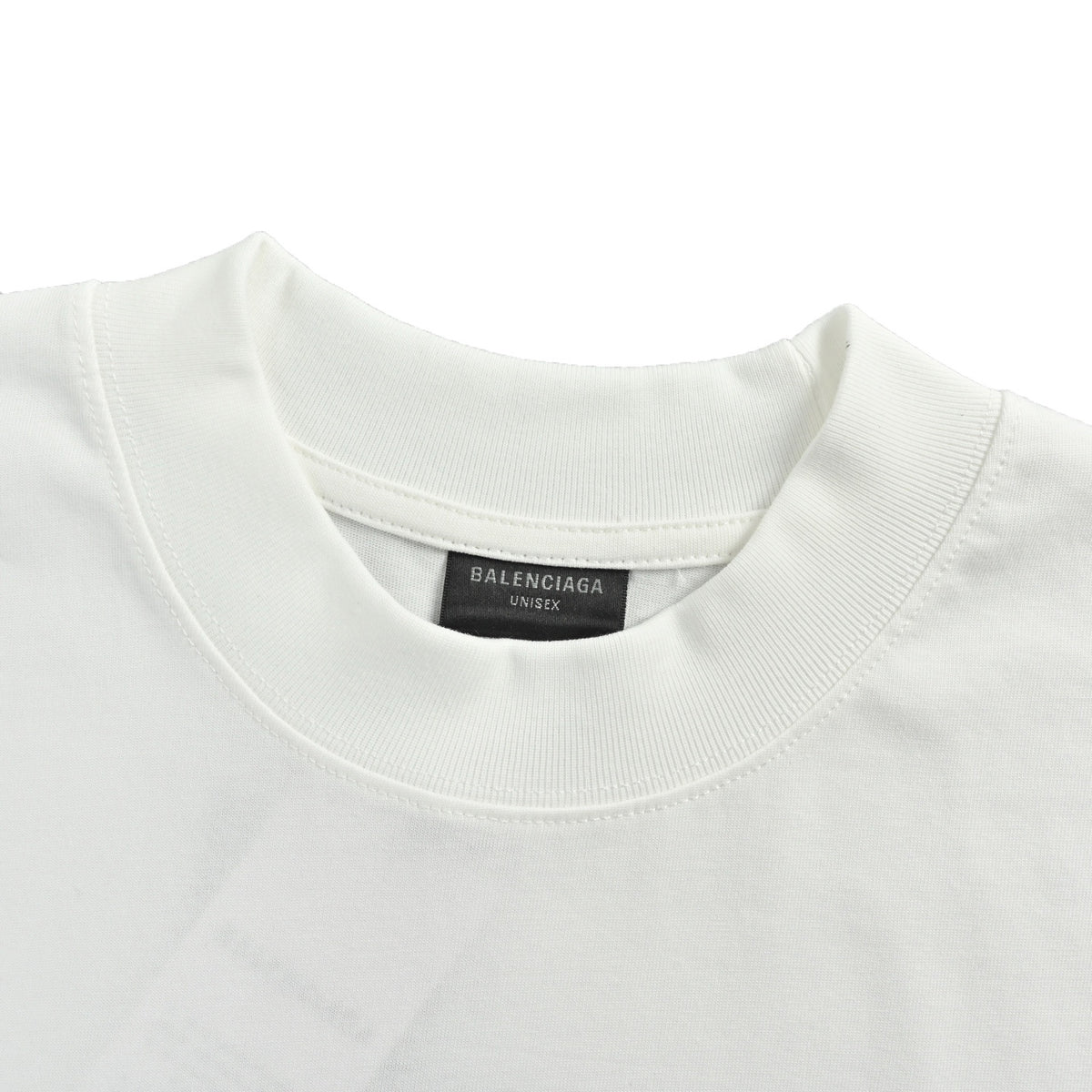 Balenciaga/Balanciaga 26ss 3M ski letter logo embroidered short sleeves