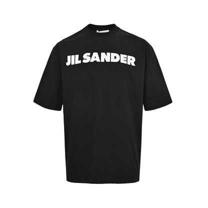 JIL SANDER capsule collection minimalist letter logo printed short sleeves