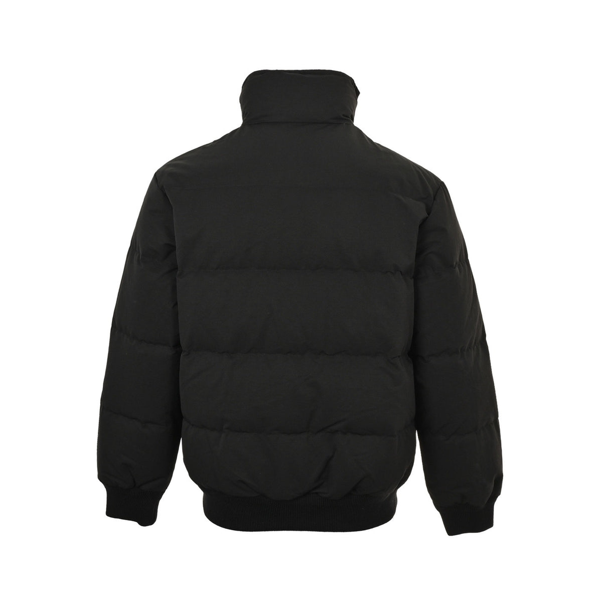 Prada 25Fw triangle mark stand collar quilted down jacket