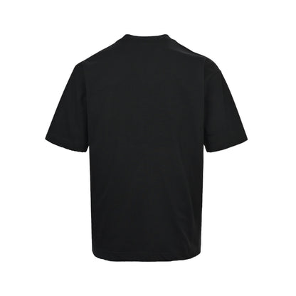 Miu Miu 26ss embroidered letter logo short sleeves