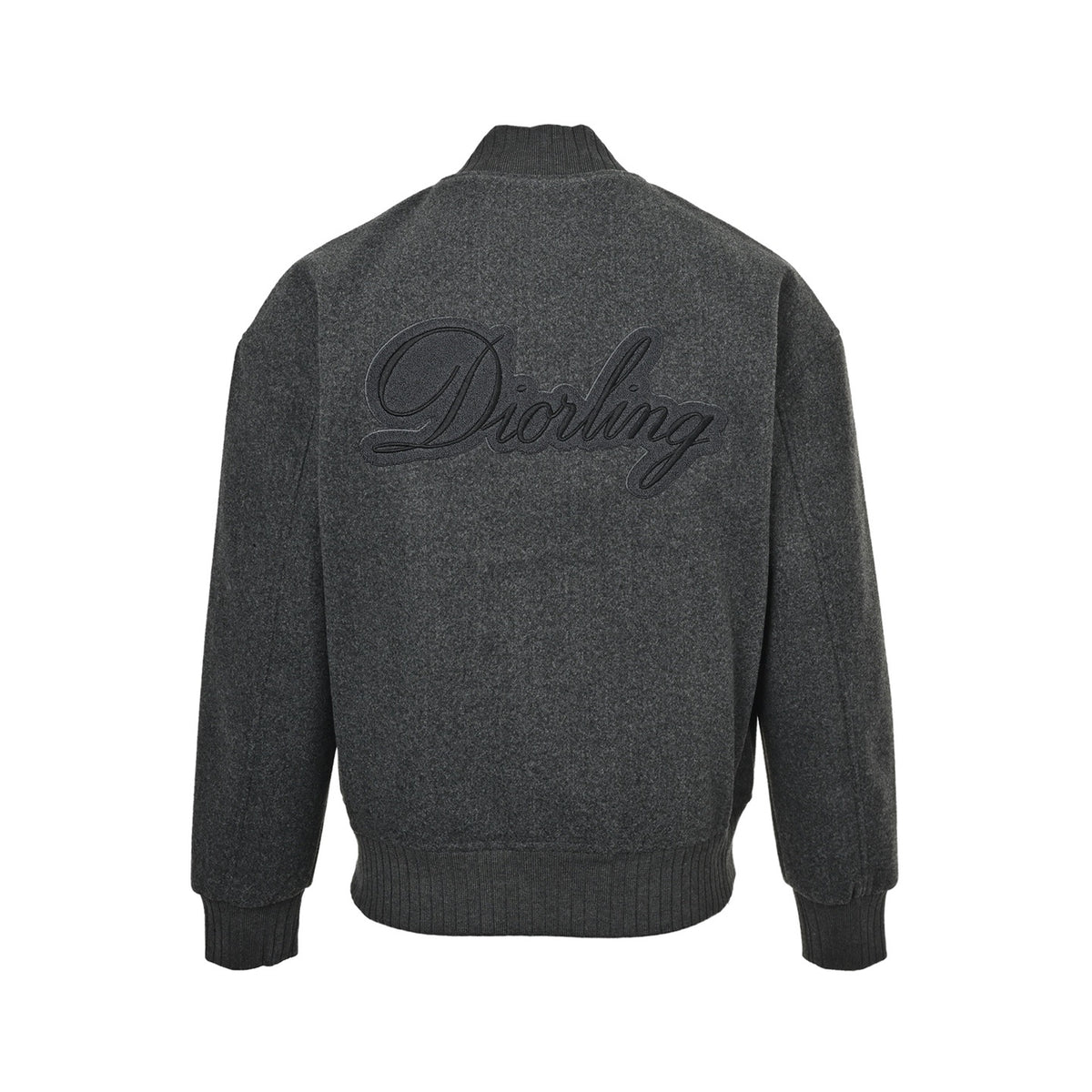 Dior embroidered patchwork baseball jacket