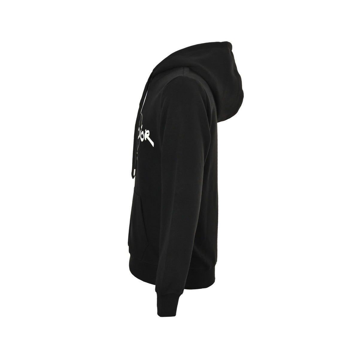 Dior 25Fw laminated letter logo hooded sweatshirt