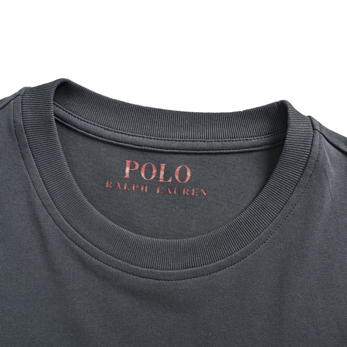 Ralph Lauren war horse print round neck short sleeves on the chest