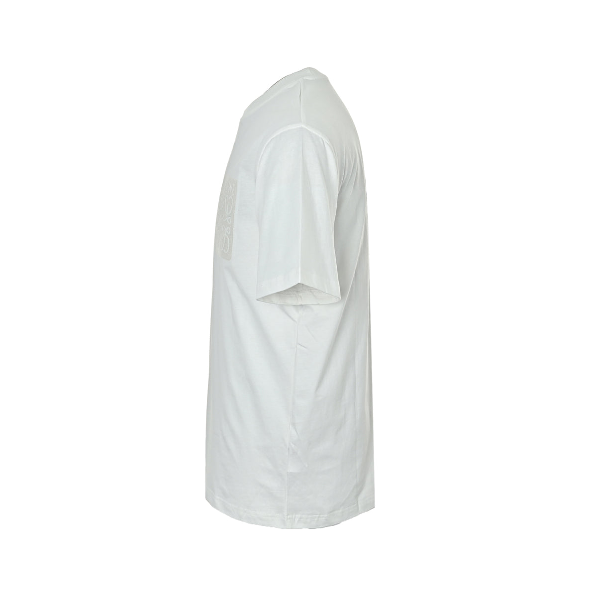 Loewe/Loewei classic embroidered letter pocket short sleeves