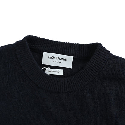 Thom Browne/Thom Brown 25Fw snowflake puppy crew neck sweater