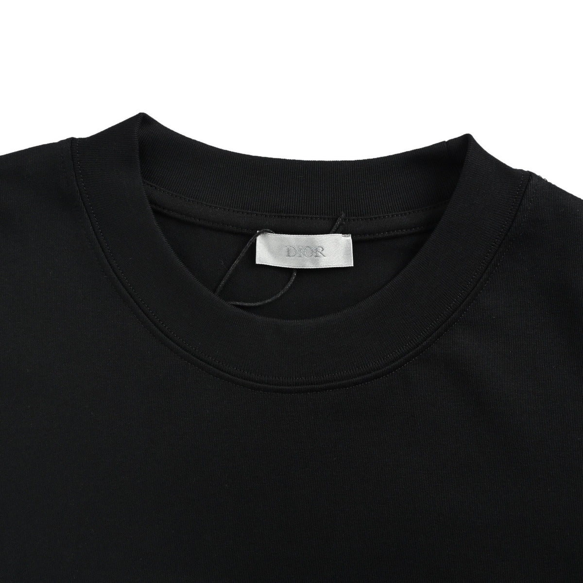 Dior signature embroidered letter short sleeves