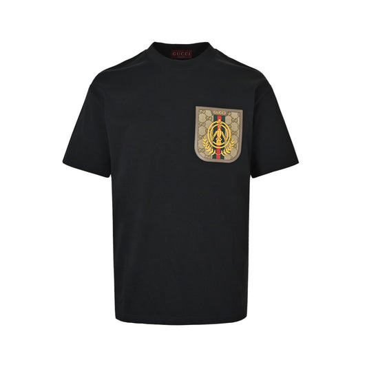 Gucci 26ss Wheat Knight fake pocket short sleeves