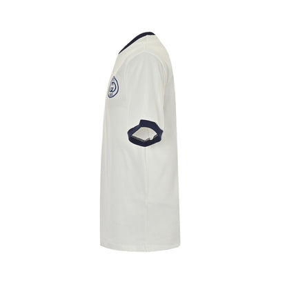 Gucci 23ss 1921 embroidered logo contrasting short sleeves