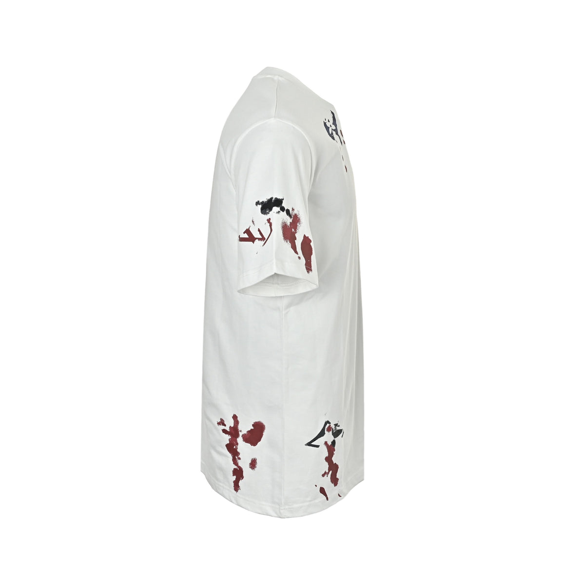 Louis Vuitton 26ss ink smudged presbyopia printed short sleeves