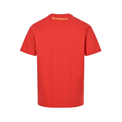 Burberry 25ss Year of the Snake limited edition towel embroidered logo embroidery short sleeves