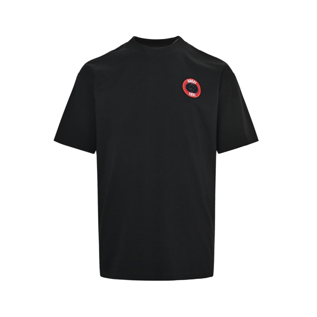 Gucci 26ss 1921 logo embroidered short sleeves