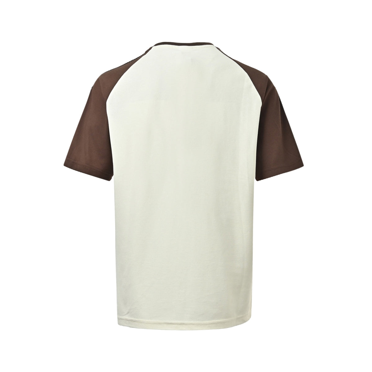 Adidas clover embroidered three-bar short sleeves