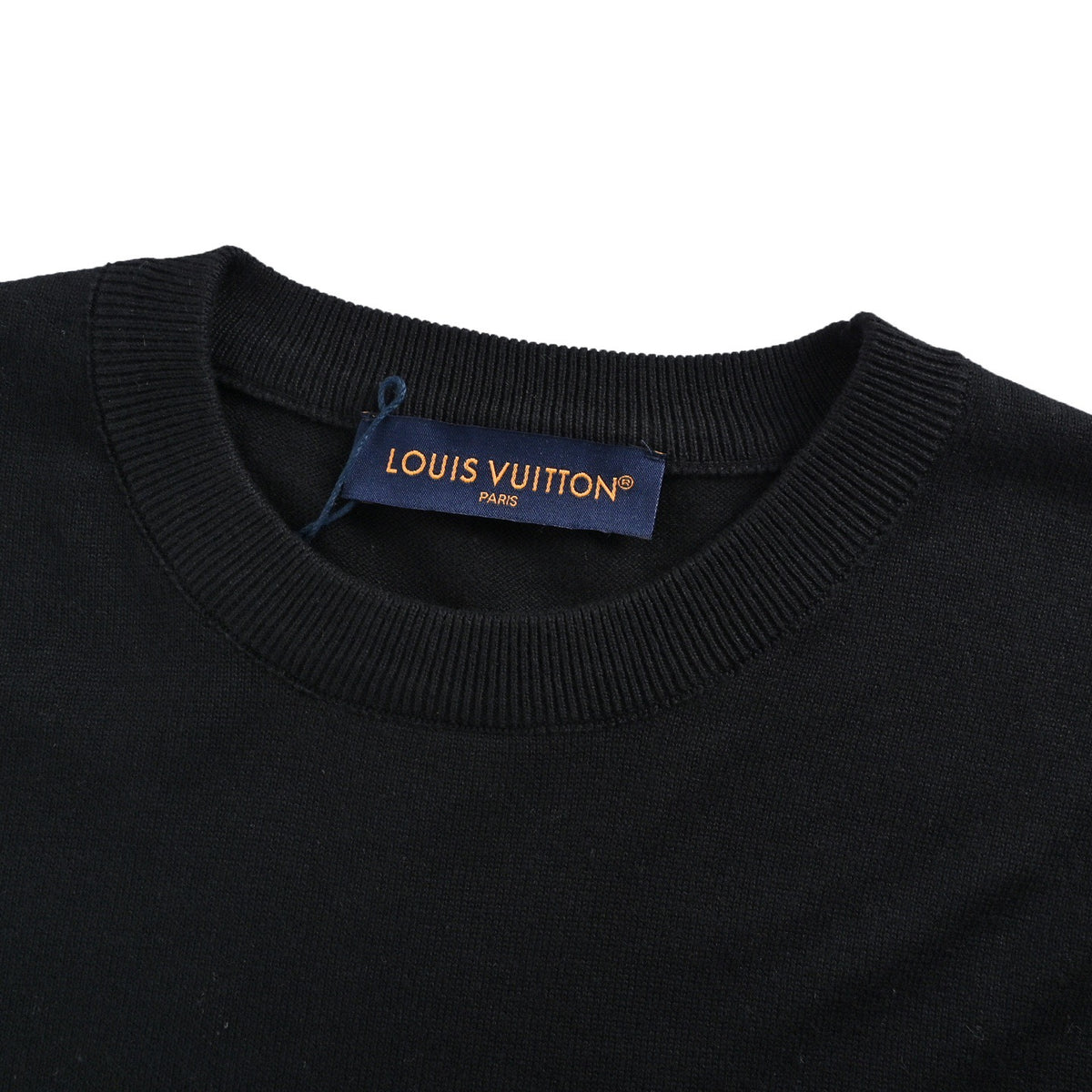 Louis Vuitton 25ss gradient old flower diamond knitted short sleeves