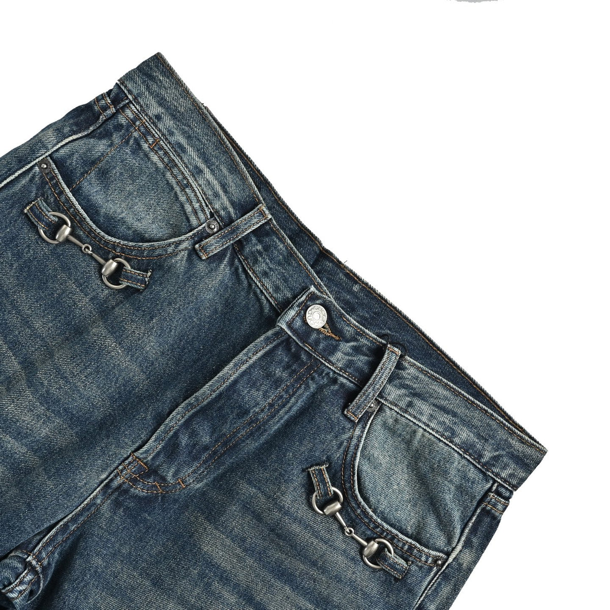 Gucci 26ss horsebit jeans