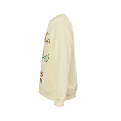 Gucci 24Fw fun cartoon series printed round neck sweatshirt