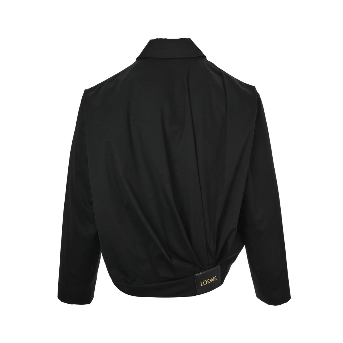 Loewe/Loewei short pleated hem jacket