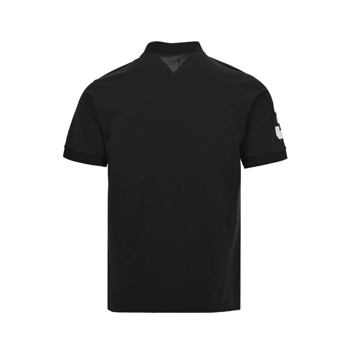 RALPH LAUREN large logo embroidered POLO short sleeves
