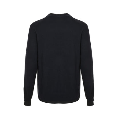 Miu Miu 25Fw fake two-piece knitted sweater cardigan with hem stitching