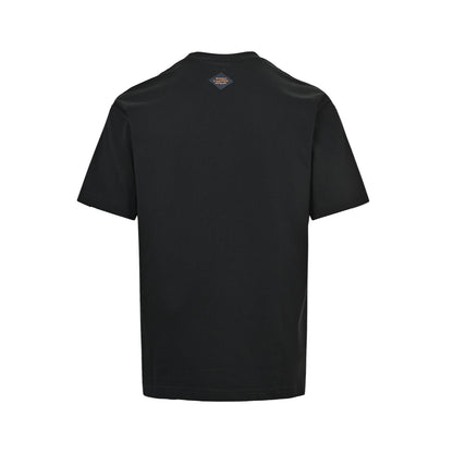 Louis Vuitton presbyopic gradient fade printed short sleeves