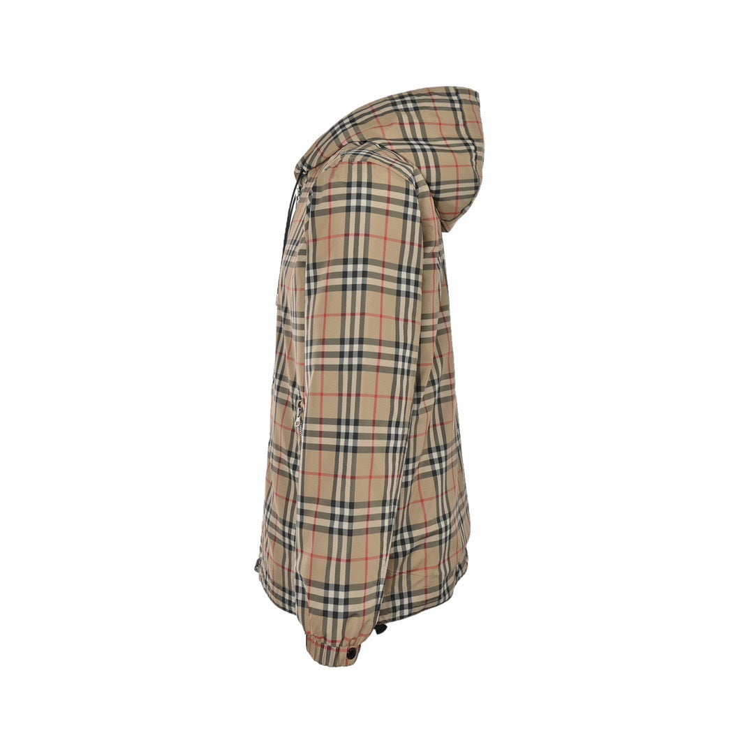 Burberry classic plaid reversible jacket
