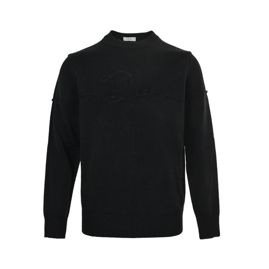Dior hemp rope logo crew neck sweater