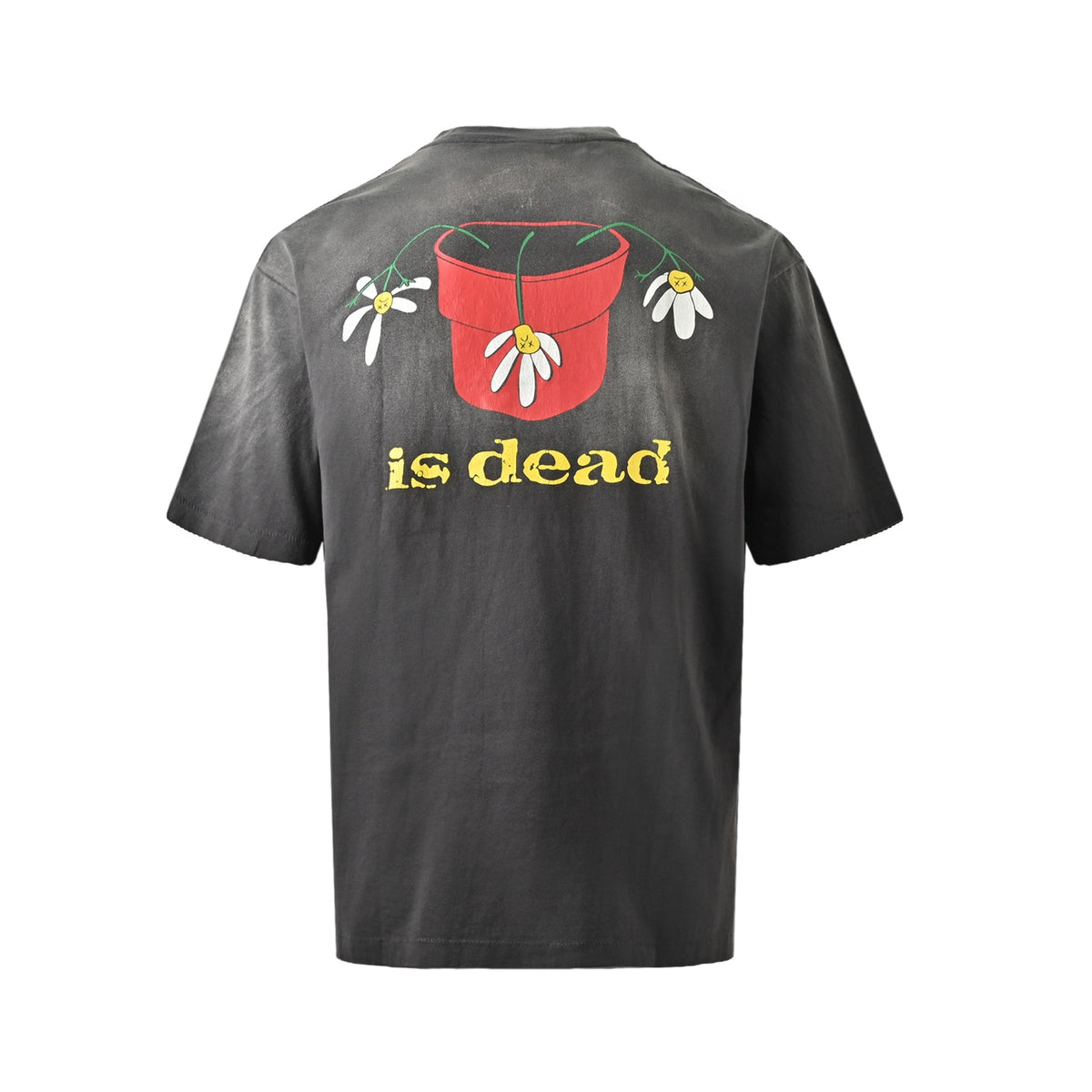 SAINT MICHAEL potted flower printed short sleeves