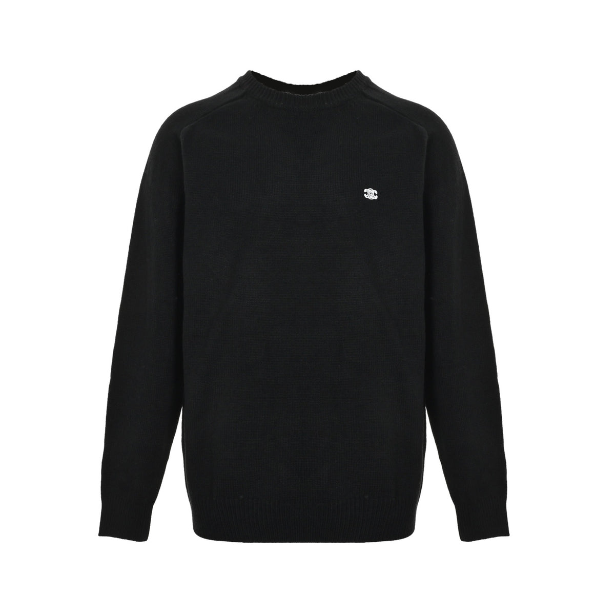 Celine Arc de Triomphe back letters terry embroidered sweater