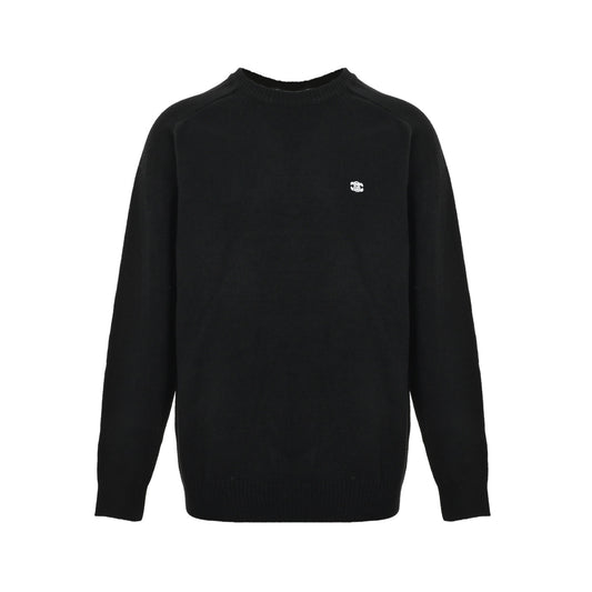 Celine Arc de Triomphe back letters terry embroidered sweater
