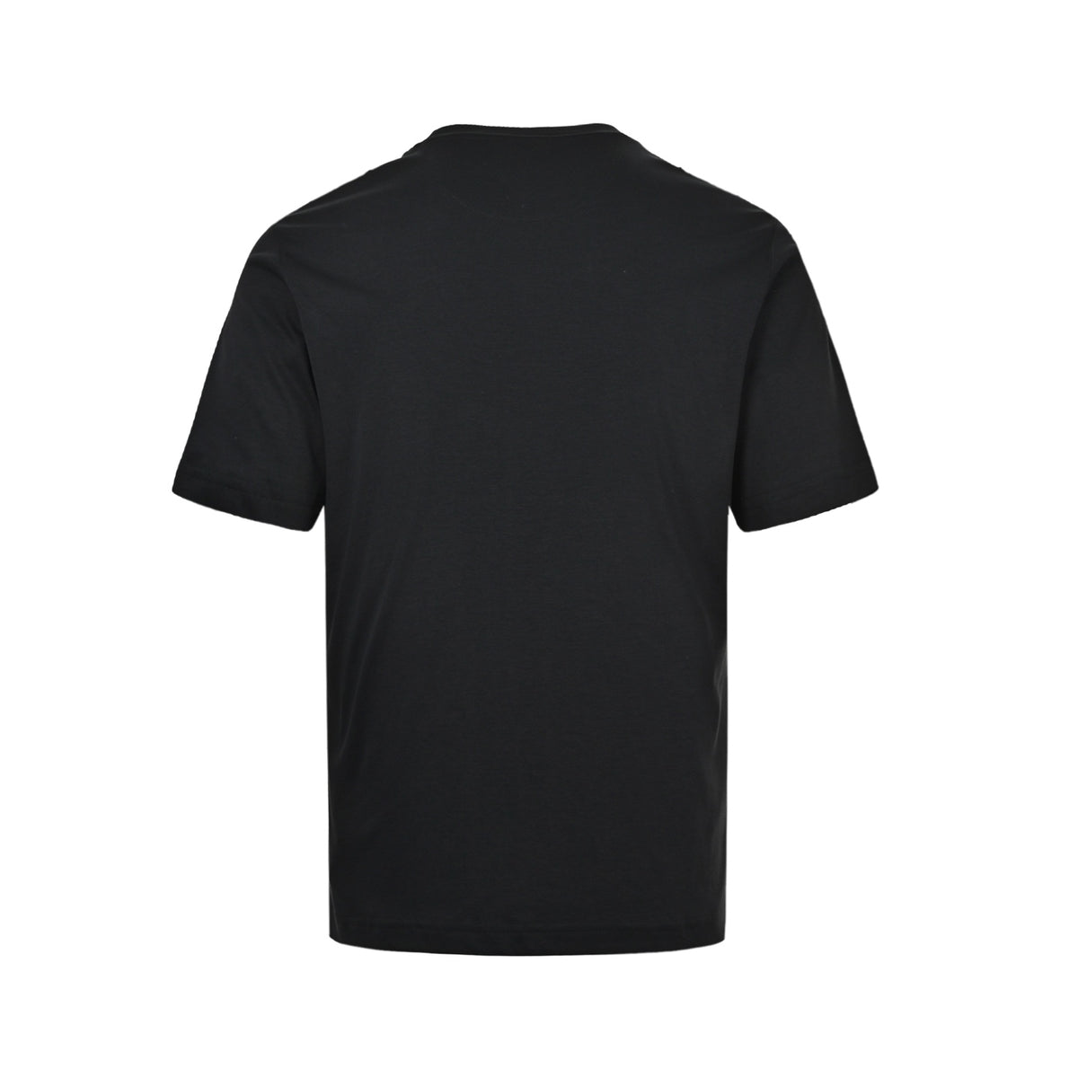 BRUNELLO CUCINELEI/BC Tencel cotton short-sleeved letter logo on left chest