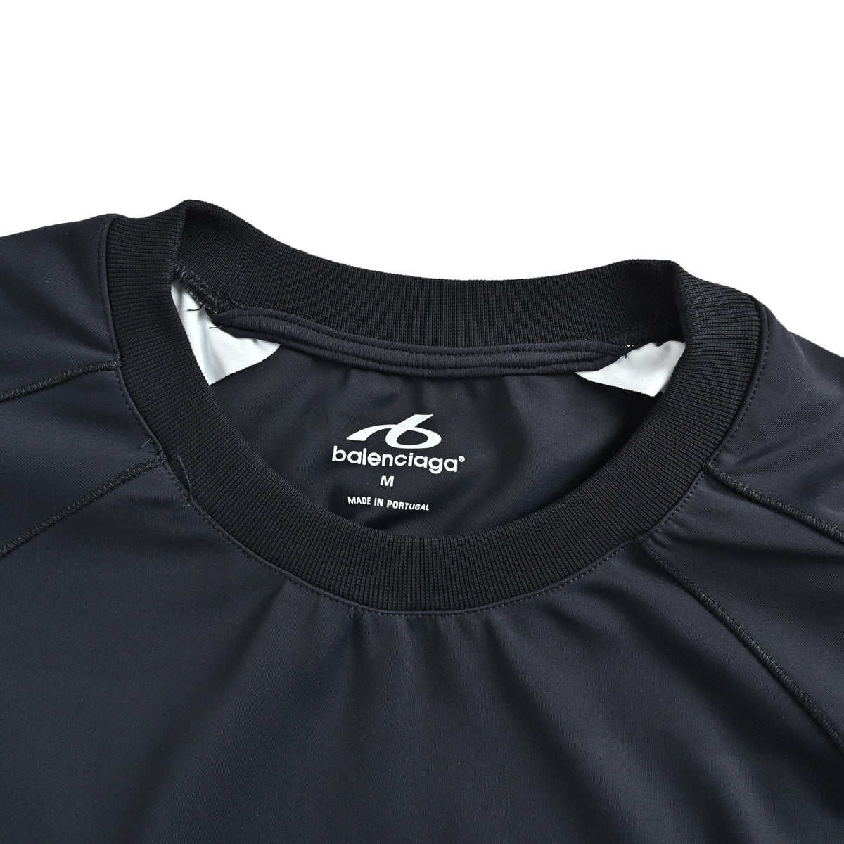 Balenciaga Reflective 6B fake two-piece stitching sports long-sleeved T-shirt