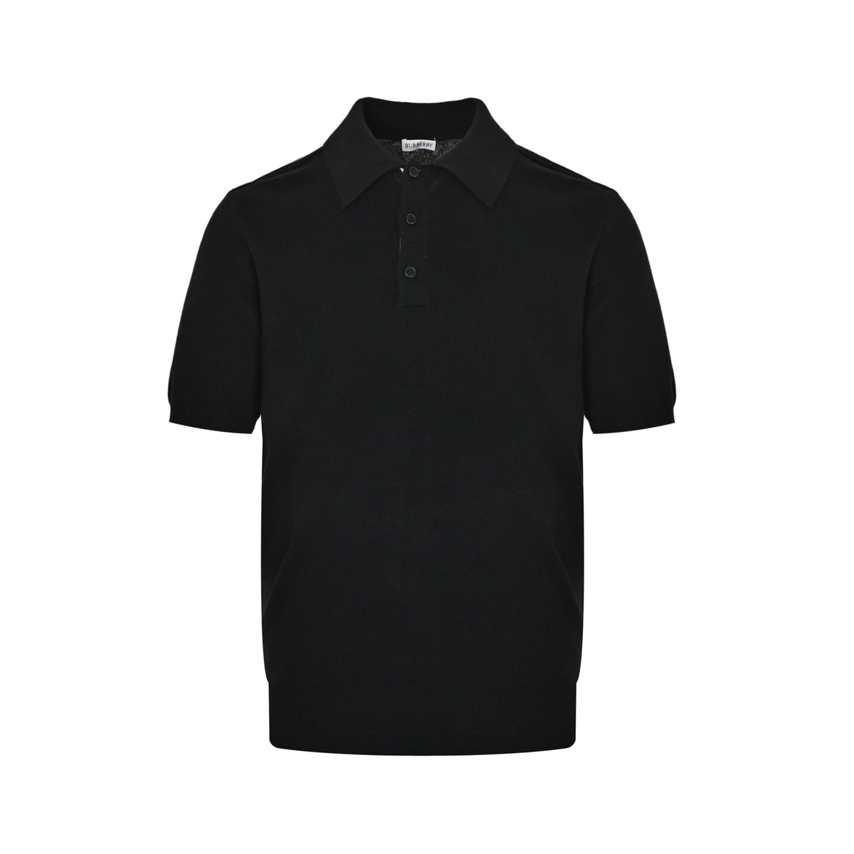 Burberry four-color plaid wool Polo short sleeves