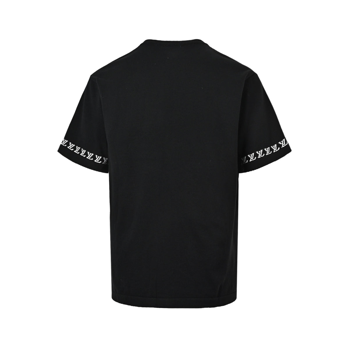 Louis Vuitton Louis Vuitton jacquard knitted short sleeves with logo on cuffs and small letters